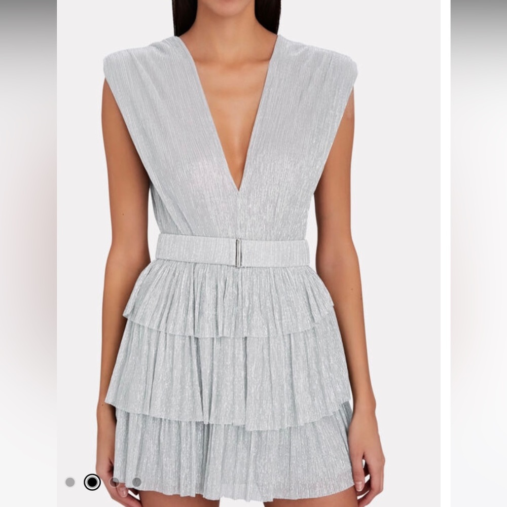 Sabina Musayev mini belted dress